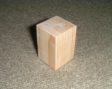 立体木目パズル