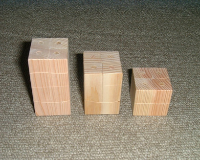 立体木目パズル