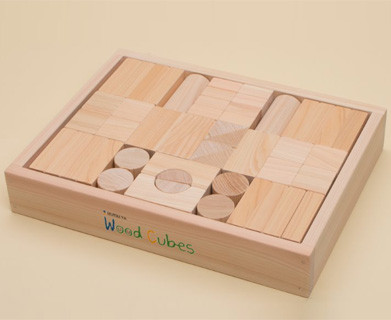 積み木ウッドキュウブ