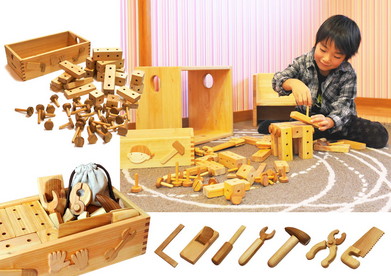 ちびっこ大工道具セット
