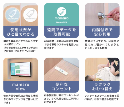 mamaro授乳室