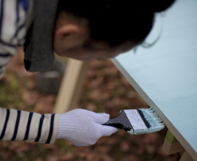 北海道トドマツのテーブル90【CONITURE　コニチャー】