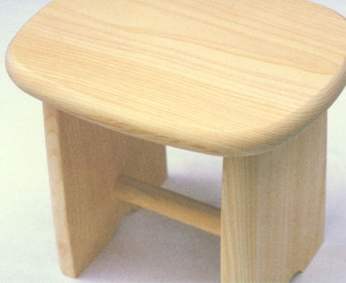 四万十桧の風呂椅子